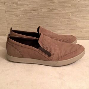 Men's ECCO Collin Leather Slip On Camel